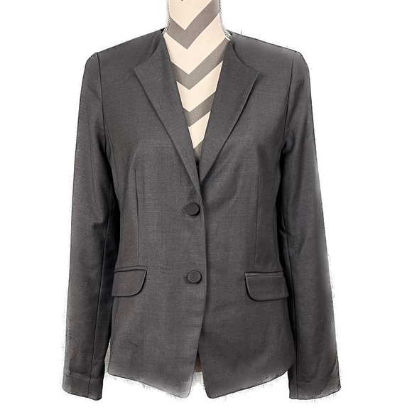 GAP Gray Blazer - Size 6 - Picture 1 of 10